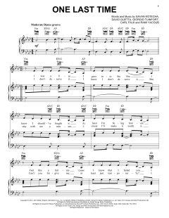 One Last Time von Ariana Grande (Download) 