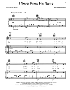 I Never Knew His Name von Jack Murphy (Download) 