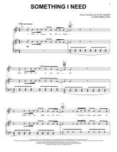 Something I Need von OneRepublic (Download) 