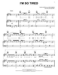 I'm So Tired von The Beatles (Download) 