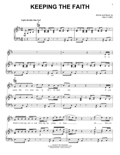 Keeping The Faith von Billy Joel (Download) 