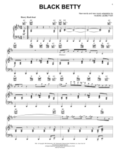 Black Betty von Huddie Ledbetter (Download) 