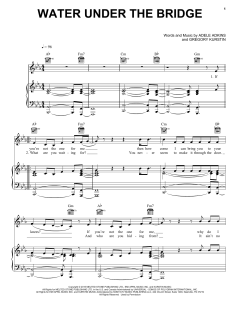 Water Under The Bridge von Adele (Download) 