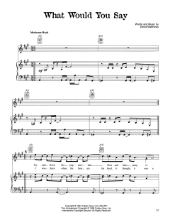 What Would You Say von Dave Matthews Band (Download) 