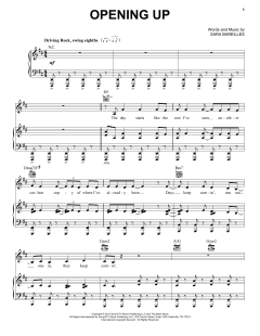 Opening Up von Sara Bareilles (Download) 