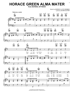 Horace Green Alma Mater von Glenn Slater (Download) 