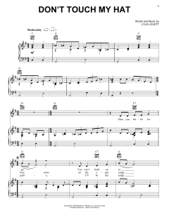 Don't Touch My Hat von Lyle Lovett (Download) 