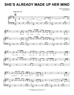 She's Already Made Up Her Mind von Lyle Lovett (Download) 