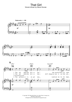 That Girl von Stevie Wonder (Download) 