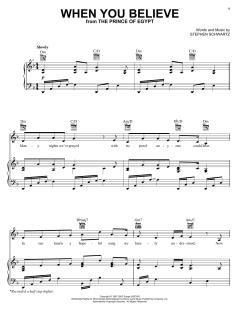 When You Believe [Solo version] (Download) 