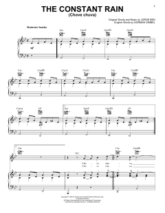 The Constant Rain (Chove Chuva) von Norman Gimbel (Download) 