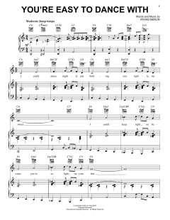 You're Easy To Dance With von Irving Berlin (Download) 