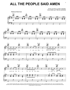 All The People Said Amen von Matt Maher (Download) 