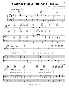 Yaaka Hula Hickey Dula von Joe Young (Download) 