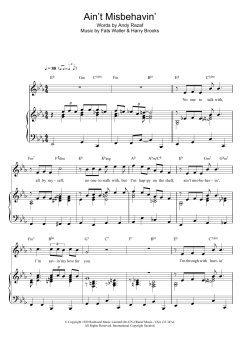 Ain't Misbehavin' von Andy Razaf (Download) 
