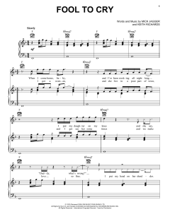 Fool To Cry von The Rolling Stones (Download) 