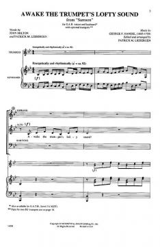 Awake The Trumpet's Lofty Sound (From 'Sampson') (Georg Friedrich Händel) 
