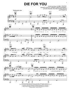 Die For You von The Weeknd (Download) 