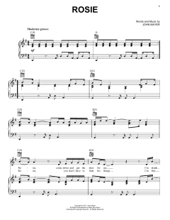 Rosie von John Mayer (Download) 