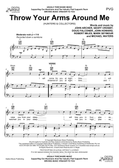 Throw Your Arms Around Me von Michael Waters (Download) 