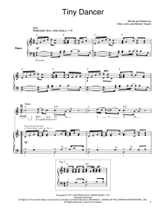 Tiny Dancer von Elton John (Download) 