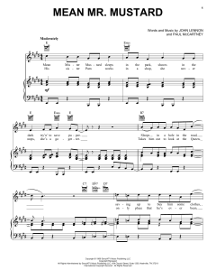 Mean Mr. Mustard von The Beatles (Download) 