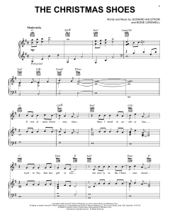 The Christmas Shoes von Eddie Carswell (Download) 