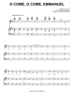 O Come, O Come, Emmanuel von Thomas Helmore (Download) 