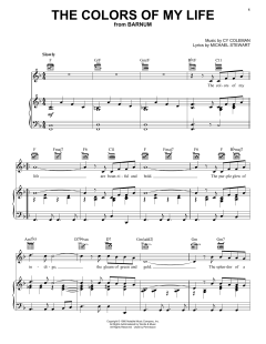 The Colors Of My Life von Cy Coleman (Download) 