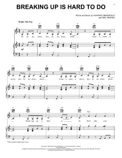 Breaking Up Is Hard To Do von Neil Sedaka (Download) 