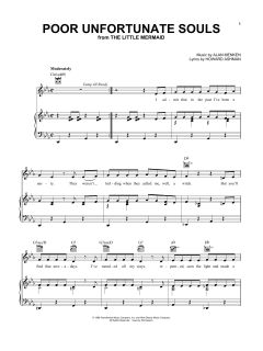Poor Unfortunate Souls von Alan Menken (Download) 
