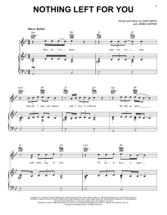 Nothing Left For You von Sam Smith (Download) 