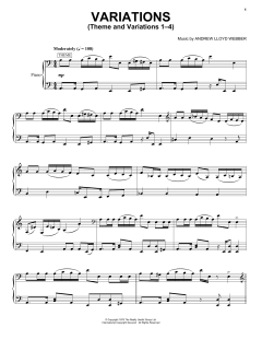 Theme And Variations 1-4 (Download) 