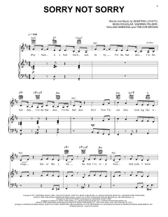 Sorry Not Sorry von Demi Lovato (Download) 