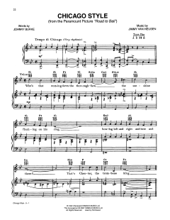 Chicago Style von Johnny Burke (Download) 