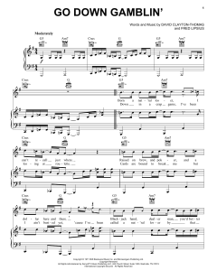 Go Down Gamblin' von Fred Lipsius (Download) 