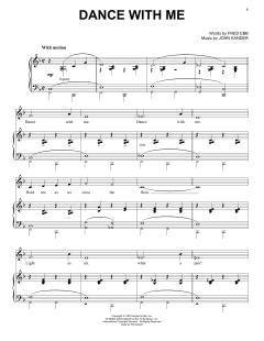 Dance With Me von Fred Ebb (Download) 
