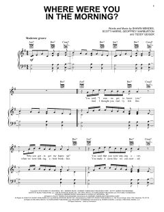 Where Were You In The Morning? von Shawn Mendes (Download) 