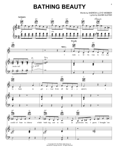 Bathing Beauty von Glenn Slater (Download) 