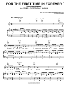 For The First Time In Forever von Robert Lopez (Download) 