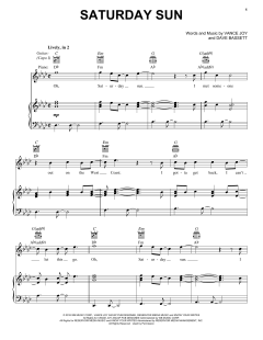 Saturday Sun von Vance Joy (Download) 