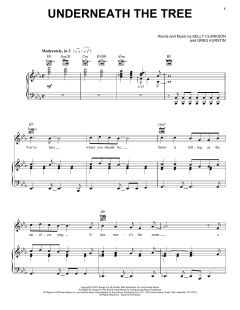Underneath The Tree von Kelly Clarkson (Download) 