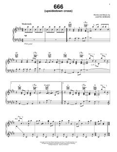 666 (upsidedown cross) von Bon Iver (Download) 