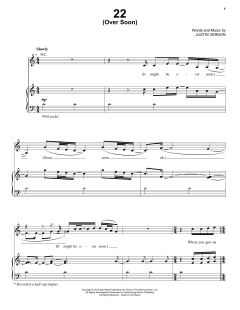 22 (Over Soon) von Bon Iver (Download) 