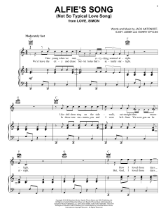 Alfie's Song (Not So Typical Love Song) von Jack Antonoff (Download) 