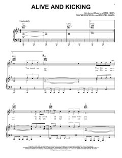 Alive And Kicking von Simple Minds (Download) 