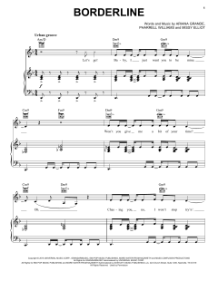 Borderline (feat. Missy Elliot) von Ariana Grande (Download) 