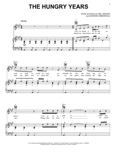 The Hungry Years von Neil Sedaka (Download) 