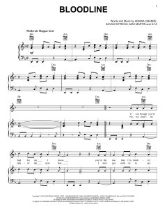 Bloodline von Ariana Grande (Download) 