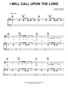 I Will Call Upon The Lord von Michael O'Shields (Download) 